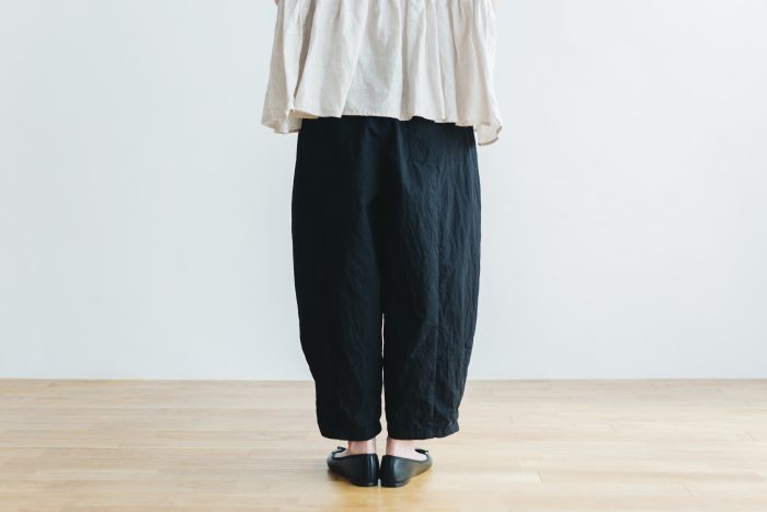 cotton nylon short charlie pants  black 3
