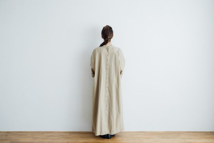 collaboration  one-piece 「eto」 beige 3