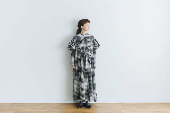 キャピュレットドレス blackgingham 1