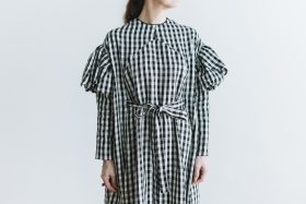 キャピュレットドレス blackgingham 4