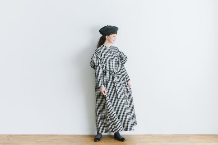 キャピュレットドレス blackgingham 6