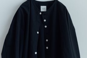 FAKE BUTTON SHIRT BLOUSE black 5