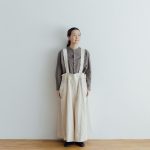 NEW SHOULDER STRAP WIDE CULOTTES milk