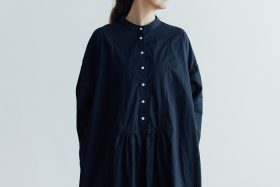 CLASSICAL SHIRTS ONE PIECE  darknavy 4