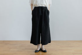 ROOMY PANTS  black 1