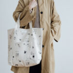 B.S PRINT TOTE BAG TALL