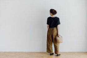 LINEN ATELIER PANTS  khaki beige 6