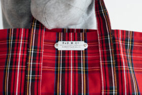 TARTAN CHECK TOTEBAG S 4