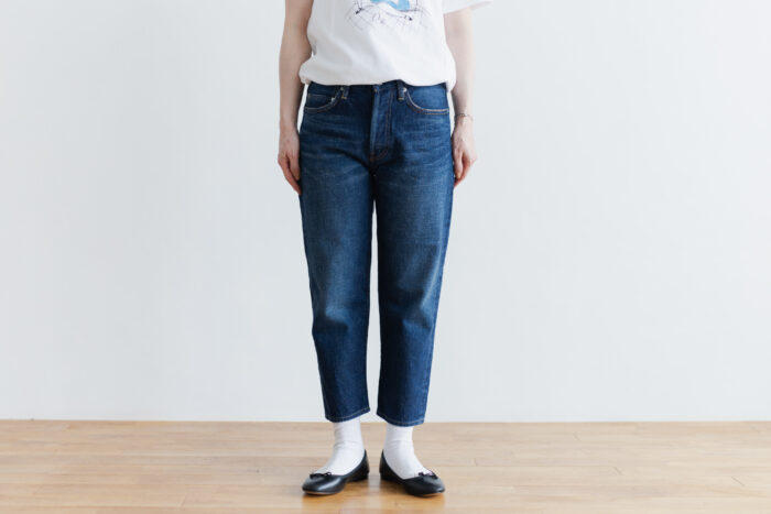 TAPERED DENIM PANTS (VINTAGE LIKE) 1