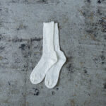 IRISH LINEN LIB STITCH SOX white