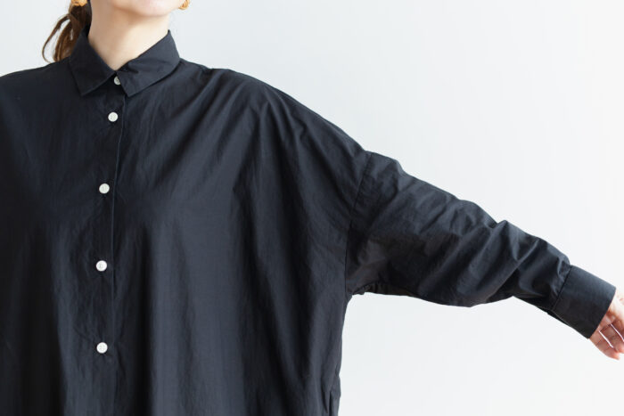 予約 G 679 MODERNIZE SHIRT ONE PIECE  black 5