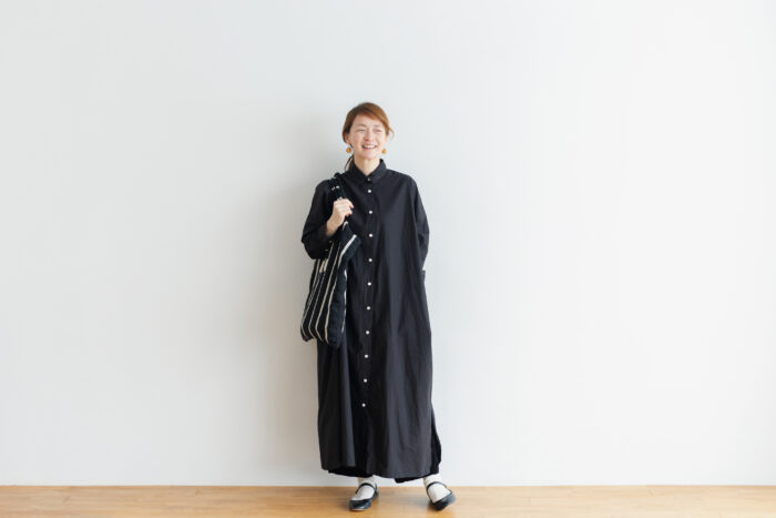 予約 G 679 MODERNIZE SHIRT ONE PIECE  black 6