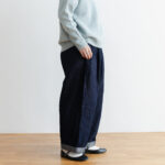 LA 058 ANONYMOUS KUNG FU PANTS Indigo denim