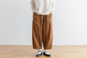 668 CORDUROY SHORT CHARLIE PANTS mocha beige 1