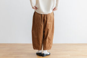 668 CORDUROY SHORT CHARLIE PANTS mocha beige 2