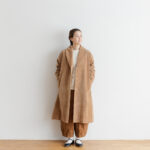 予約 R 043 SHAWL COLOR COAT beige