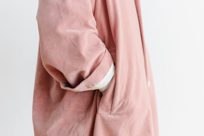 予約 R 043 SHAWL COLOR COAT pink 4