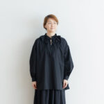 予約 R 033 RUFFLE COLLAR PULLOVER black