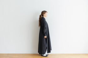 予約 G 679 MODERNIZE SHIRT ONE PIECE  black 2