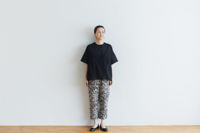 J/W/B SARROUEL TAPERED GOM PANTS black 5