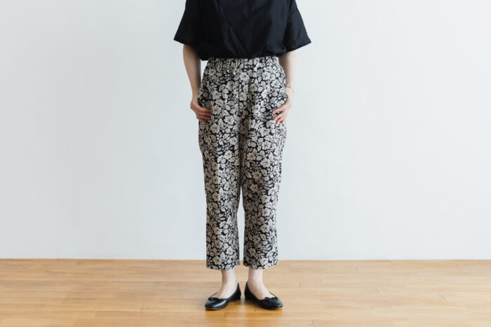 J/W/B SARROUEL TAPERED GOM PANTS black 1