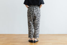 J/W/B SARROUEL TAPERED GOM PANTS black 3