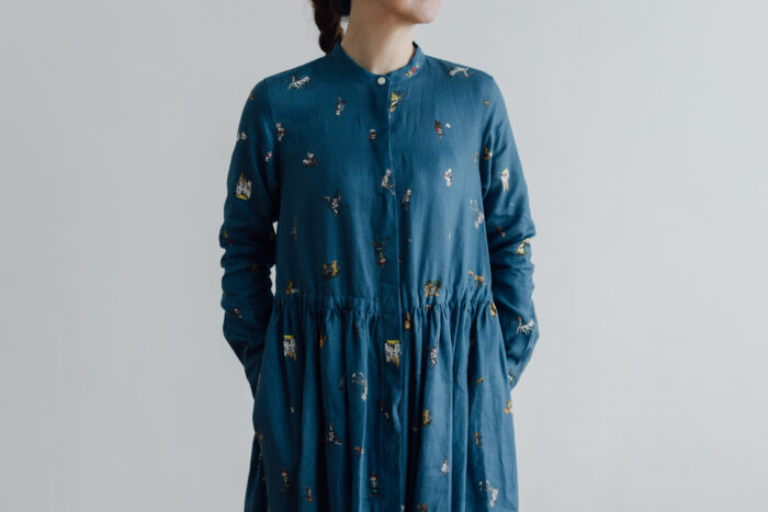 O/P/L SURPRISE FRONT OPEN SHIRT DRESS 4