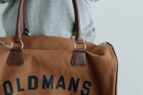 OLDMAN’S TAILOR BOSTON BAG brown 2