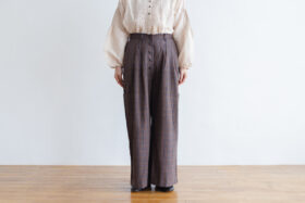 Pocket Wide Pants gray 1