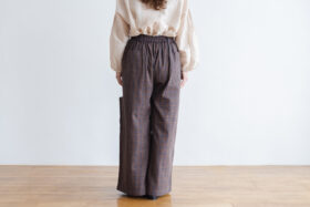 Pocket Wide Pants gray 3