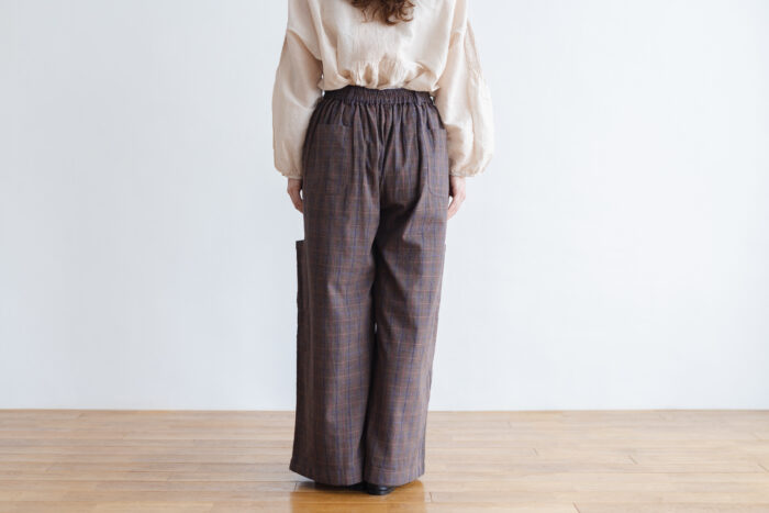 Pocket Wide Pants gray 3