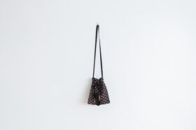 Embroidery Shoulder Bag black 1