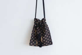 Embroidery Shoulder Bag black 2