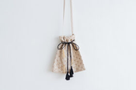 Embroidery Shoulder Bag L.gray 2