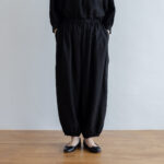 R082 HAREM PANTS black