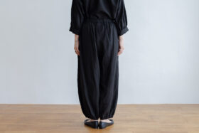 R082 HAREM PANTS black 3