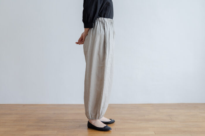 R082 HAREM PANTS gray 2