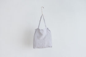 予約 R076 BONBON RACE TOTE BAG  silver gray 1