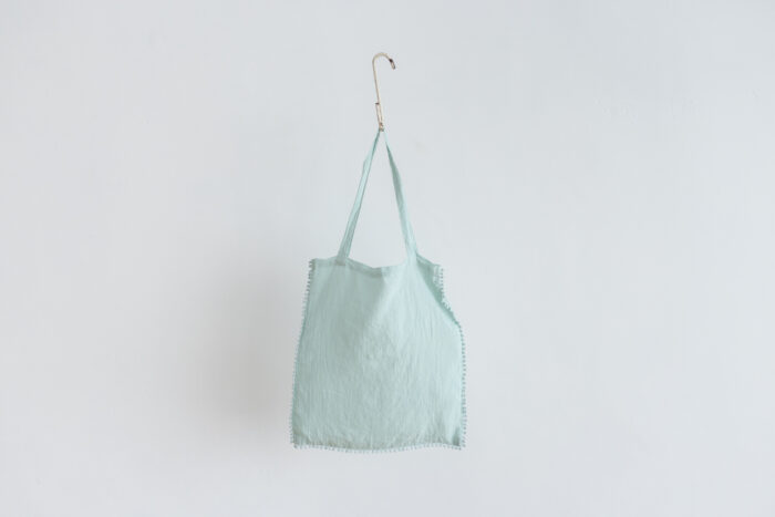 予約 R076 BONBON RACE TOTE BAG  pale olive 1