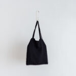 R076 BONBON RACE TOTE BAG  black/grapefruit