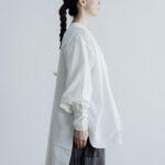 Embroidery Long Blouse B.white