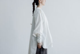 Embroidery Long Blouse B.white 2