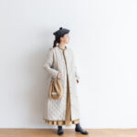 LINEN QUILTING LONG COAT