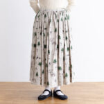 WEEKEND HILL GATHER SKIRT natural