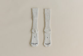 ガラ紡 SOCKS natural 1