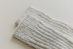 ガラ紡 SOCKS natural 3