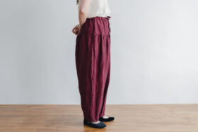 G739  KLIMT PANTS burgundy 2