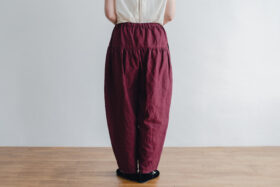 G739  KLIMT PANTS burgundy 3