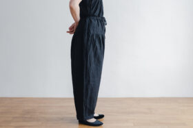 予約 G739  KLIMT PANTS black 2