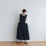 LINEN AMISH ONE PIECE black